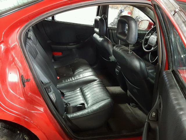 1G2WP52K4WF342157 - 1998 PONTIAC GRAND PRIX Qırmızı foto 6