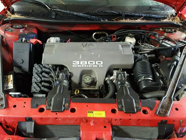 1G2WP52K4WF342157 - 1998 PONTIAC GRAND PRIX Qırmızı foto 7