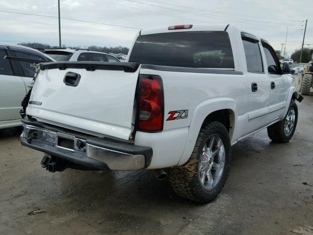 2GCEK13T361173536 - 2006 CHEVROLET SILVERADO WHITE photo 4