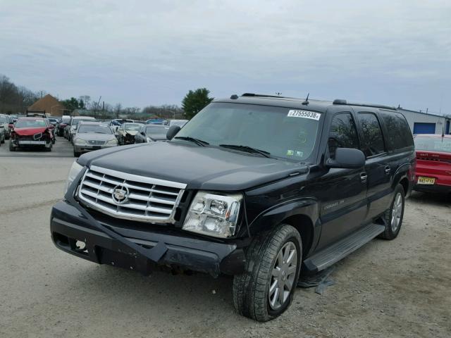 3GYFK66N35G152961 - 2005 CADILLAC ESCALADE E BLACK photo 2