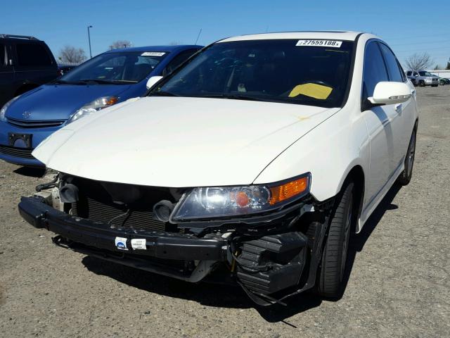 JH4CL96846C023874 - 2006 ACURA TSX WHITE photo 2