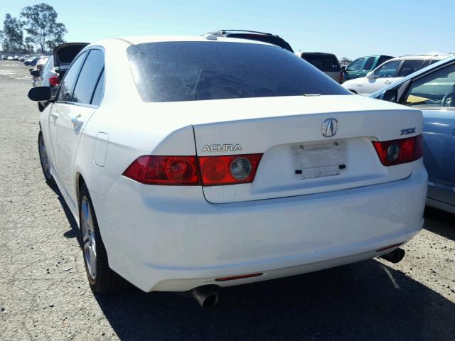 JH4CL96846C023874 - 2006 ACURA TSX WHITE photo 3