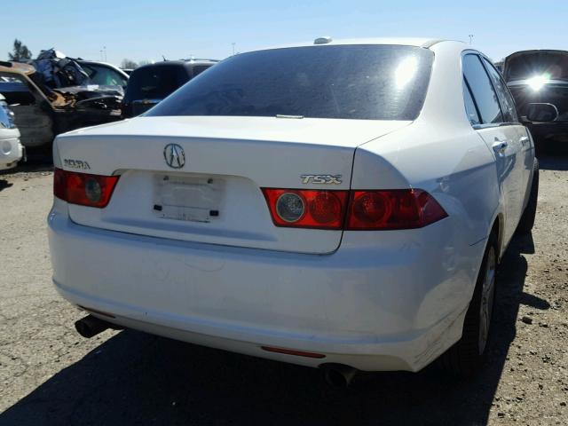 JH4CL96846C023874 - 2006 ACURA TSX WHITE photo 4