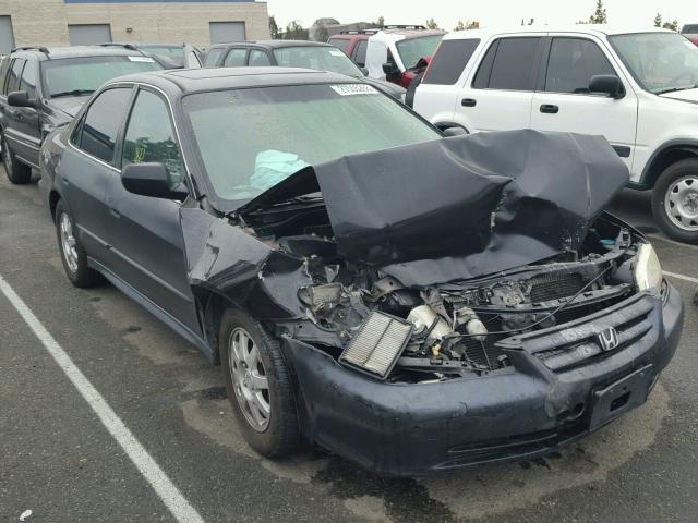 JHMCG66862C013442 - 2002 HONDA ACCORD EX BLACK photo 1