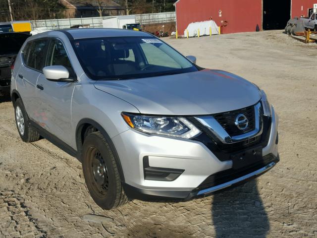 KNMAT2MV9HP551110 - 2017 NISSAN ROGUE S SILVER photo 1