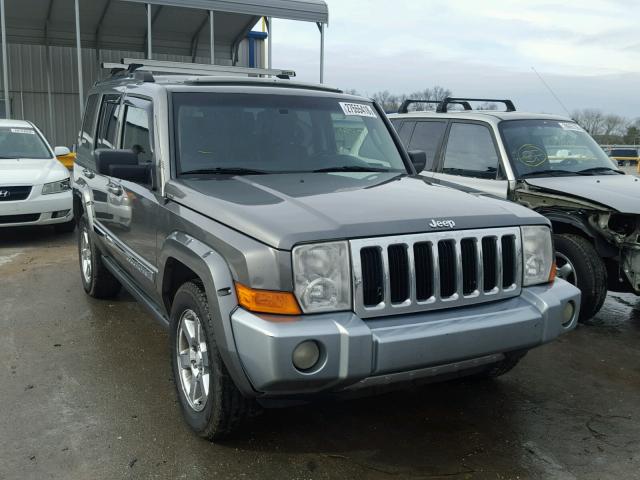 1J8HH58P77C693502 - 2007 JEEP COMMANDER SILVER photo 1