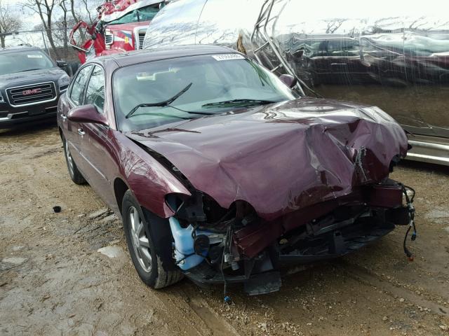 2G4WD582371189643 - 2007 BUICK LACROSSE C RED photo 1