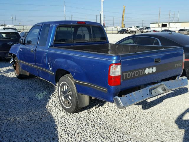 JT4TN12D6T0027275 - 1996 TOYOTA T100 XTRAC BLUE photo 3