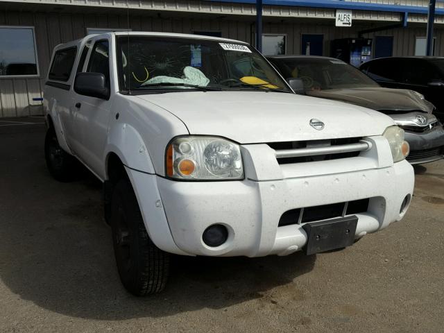 1N6ED26T34C447740 - 2004 NISSAN FRONTIER K WHITE photo 1