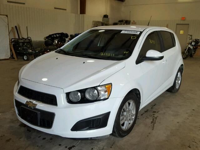 1G1JA6SH4C4219511 - 2012 CHEVROLET SONIC LS Ağ foto 2