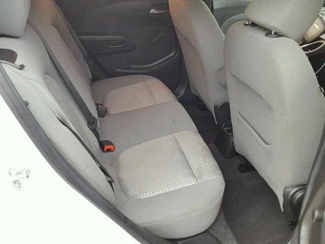 1G1JA6SH4C4219511 - 2012 CHEVROLET SONIC LS Ağ foto 6