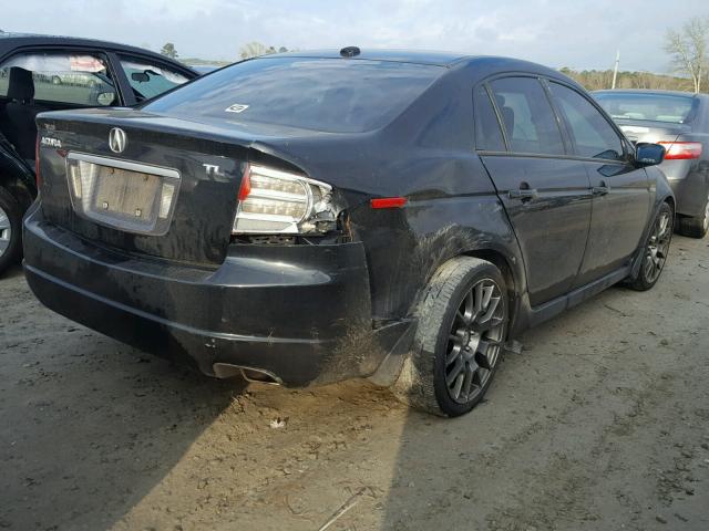 19UUA66245A075409 - 2005 ACURA TL BLACK photo 4