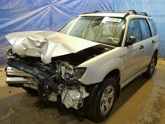 JF1SG63617H720772 - 2007 SUBARU FORESTER 2 BEIGE photo 2