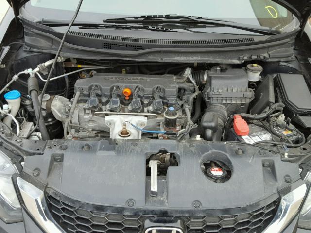 19XFB2F9XDE008349 - 2013 HONDA CIVIC EXL 黑色 照片 7