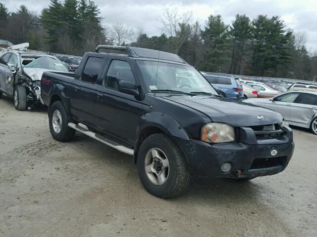 1N6ED27YX1C309795 - 2001 NISSAN FRONTIER C BLACK photo 1