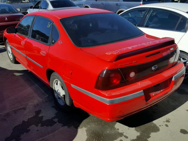 2G1WH55K0Y9243473 - 2000 CHEVROLET IMPALA LS RED photo 3