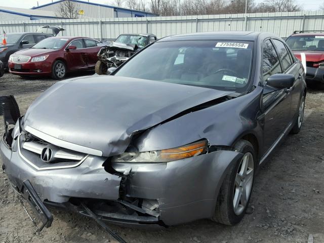 19UUA66226A036075 - 2006 ACURA 3.2TL GRAY photo 2