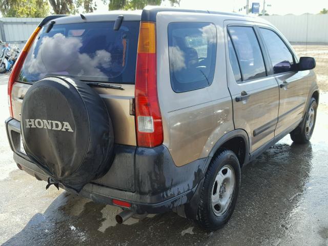 SHSRD68443U106875 - 2003 HONDA CR-V LX GOLD photo 4