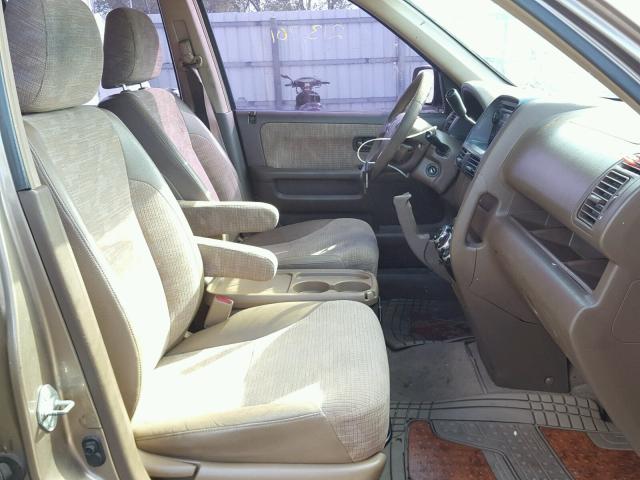 SHSRD68443U106875 - 2003 HONDA CR-V LX GOLD photo 5