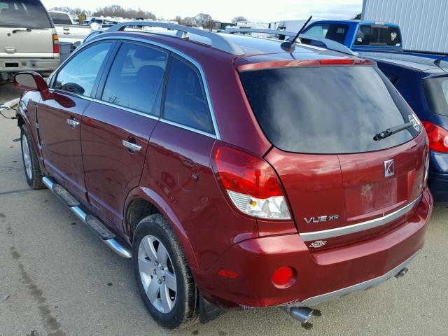 3GSCL53708S714956 - 2008 SATURN VUE XR RED photo 3