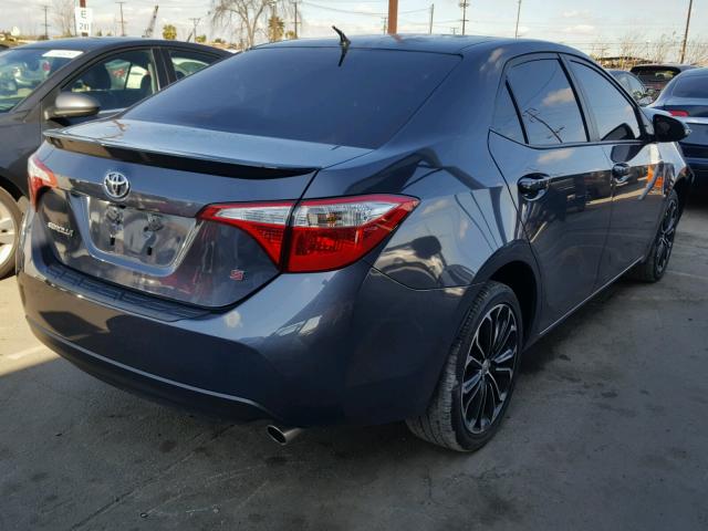 5YFBURHE2GP547157 - 2016 TOYOTA COROLLA L CHARCOAL photo 4