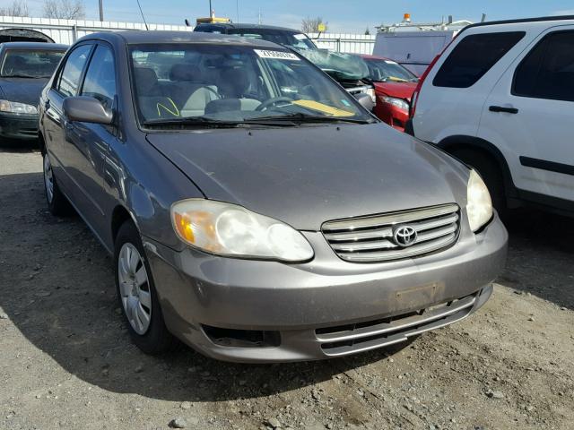 1NXBR32E94Z259573 - 2004 TOYOTA COROLLA CE GRAY photo 1