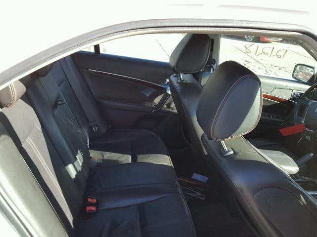 3LNHL2GC6AR615266 - 2010 LINCOLN MKZ WHITE photo 6