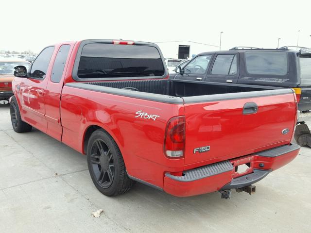 1FTRX17L43KA55309 - 2003 FORD F150 RED photo 3