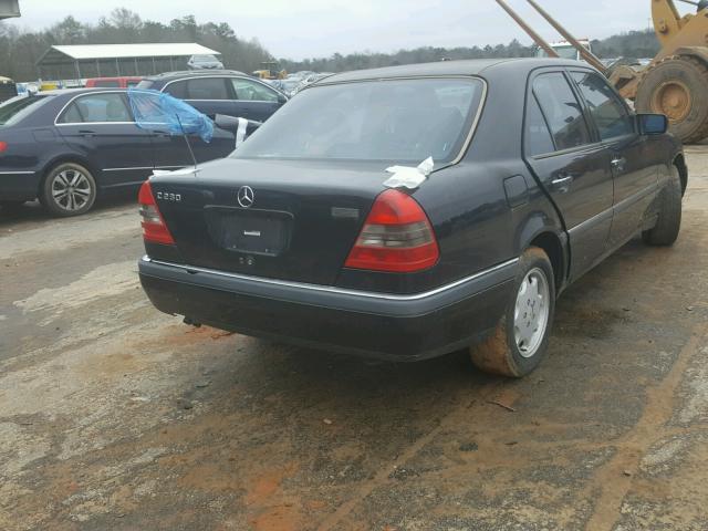 WDBHA23E1VF599996 - 1997 MERCEDES-BENZ C 230 BLACK photo 4