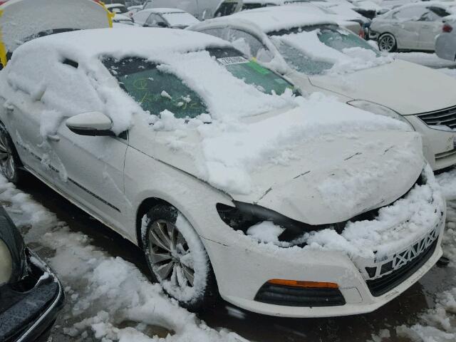 WVWMP7AN3BE717403 - 2011 VOLKSWAGEN CC SPORT WHITE photo 1