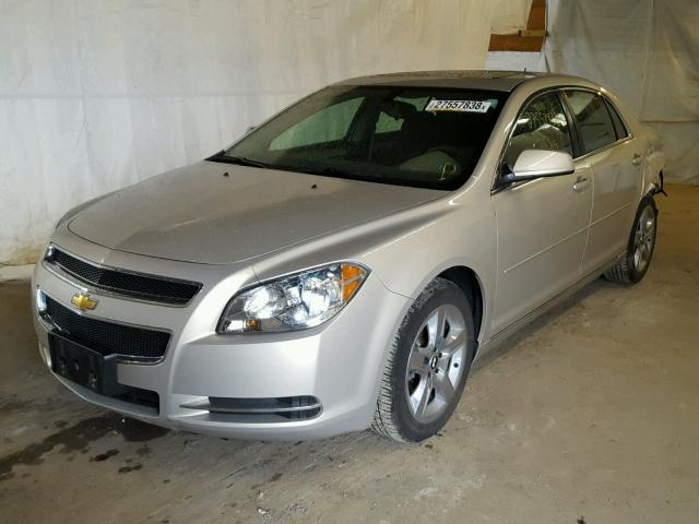 1G1ZC5EB4AF134295 - 2010 CHEVROLET MALIBU 1LT 棕色 照片 2