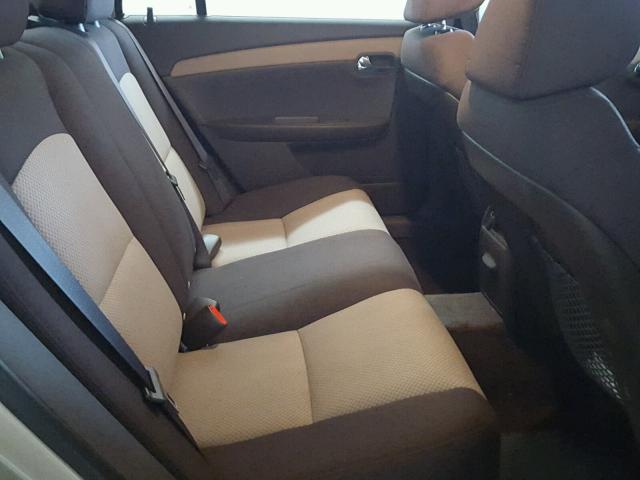 1G1ZC5EB4AF134295 - 2010 CHEVROLET MALIBU 1LT 棕色 照片 6