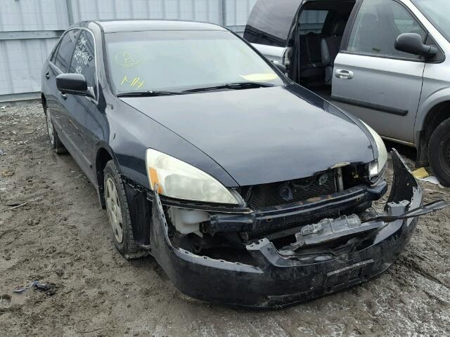 1HGCM56475A807188 - 2005 HONDA ACCORD LX BLACK photo 1