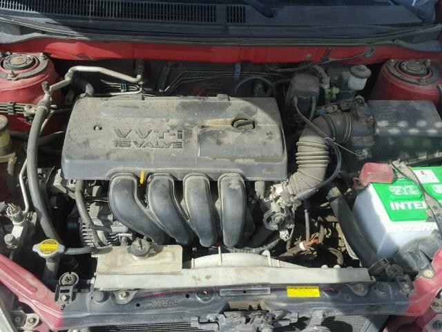 2T1KR32E23C022228 - 2003 TOYOTA MATRIX 红色 照片 7