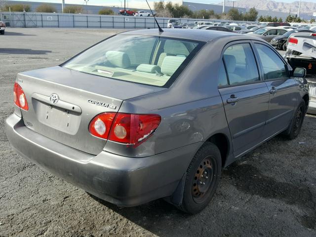 1NXBR32E56Z725910 - 2006 TOYOTA COROLLA CE CHARCOAL photo 4