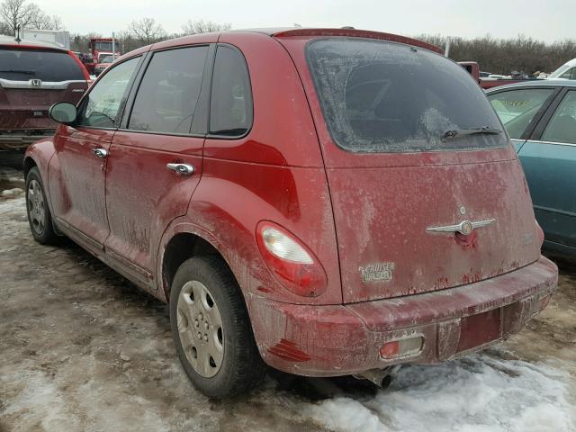 3A4FY58B17T576497 - 2007 CHRYSLER PT CRUISER RED photo 3