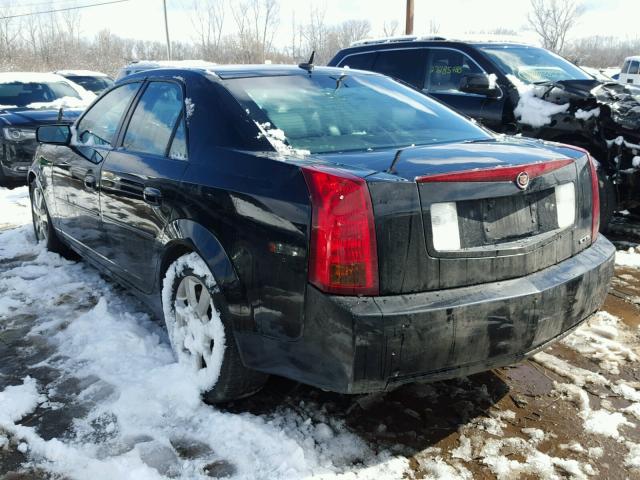 1G6DP577760104896 - 2006 CADILLAC CTS HI FEA BLACK photo 3