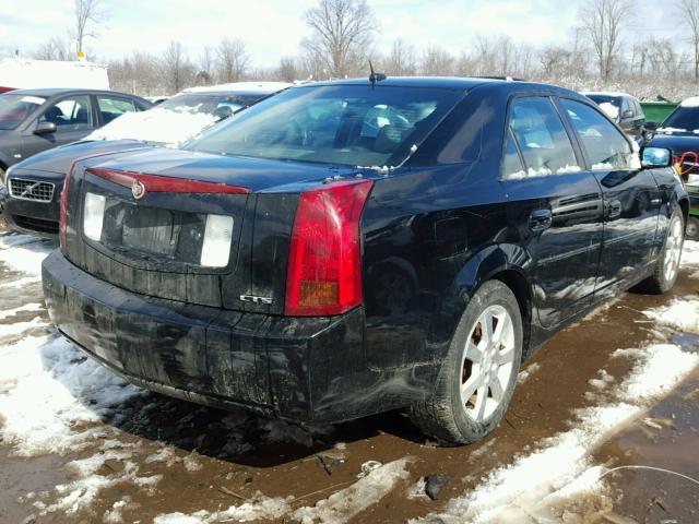 1G6DP577760104896 - 2006 CADILLAC CTS HI FEA BLACK photo 4