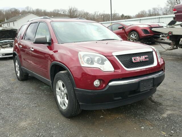 1GKKVPED8BJ210720 - 2011 GMC ACADIA SLE RED photo 1