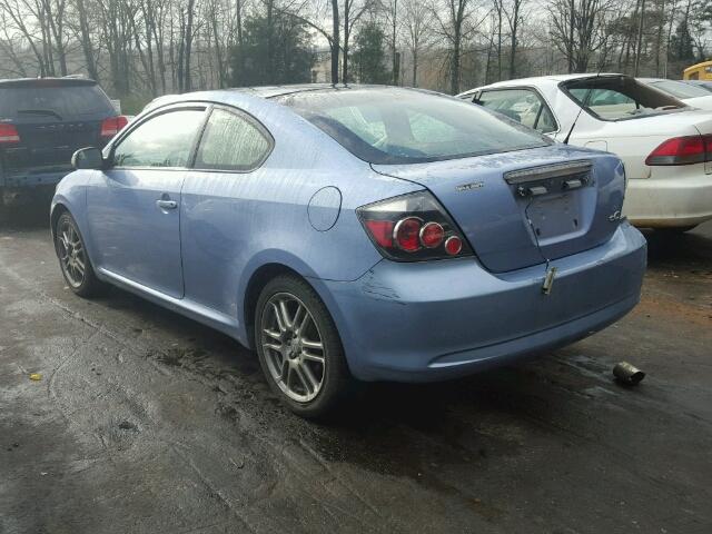 JTKDE167990299961 - 2009 TOYOTA SCION TC BLUE photo 3