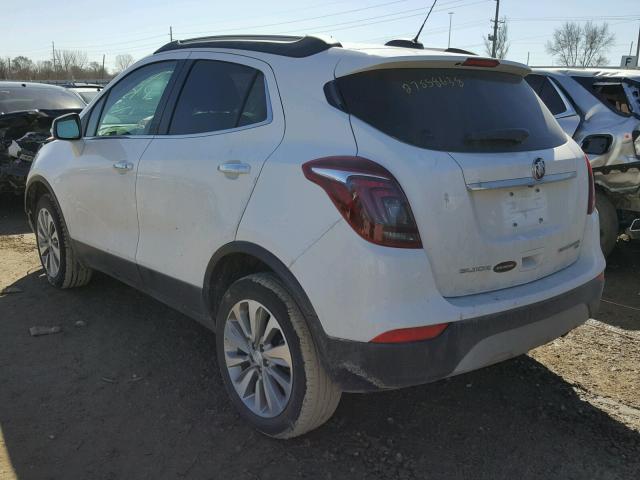 KL4CJESB9HB120704 - 2017 BUICK ENCORE PRE WHITE photo 3