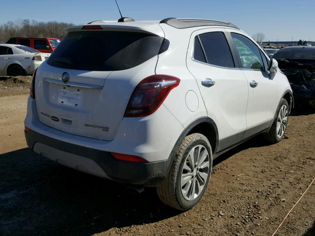 KL4CJESB9HB120704 - 2017 BUICK ENCORE PRE WHITE photo 4