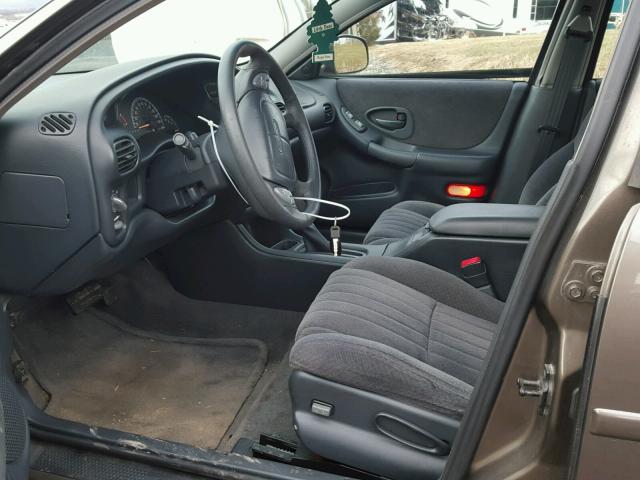 1G2WP52K8YF340883 - 2000 PONTIAC GRAND PRIX GRAY photo 5