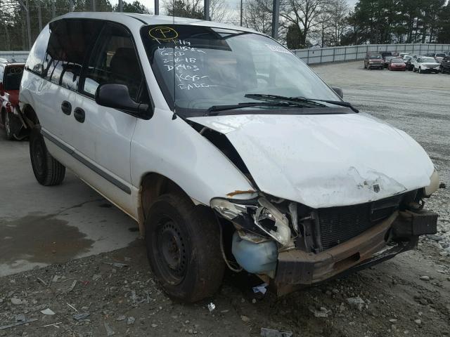 2B4GP25GXYR874592 - 2000 DODGE CARAVAN WHITE photo 1