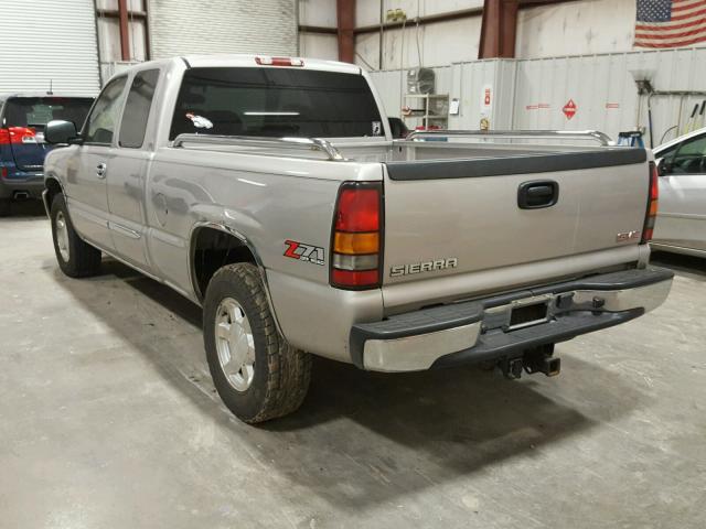 2GTEK19T041149943 - 2004 GMC NEW SIERRA GRAY photo 3