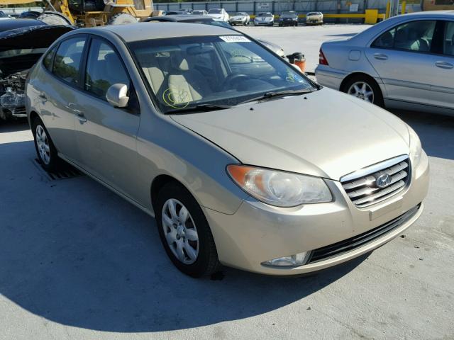 KMHDU46D67U235587 - 2007 HYUNDAI ELANTRA GL GOLD photo 1