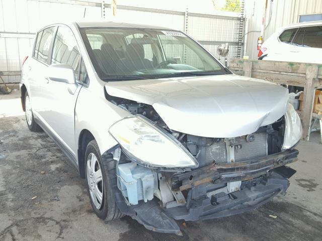 3N1BC13E37L431980 - 2007 NISSAN VERSA S GRAY photo 1