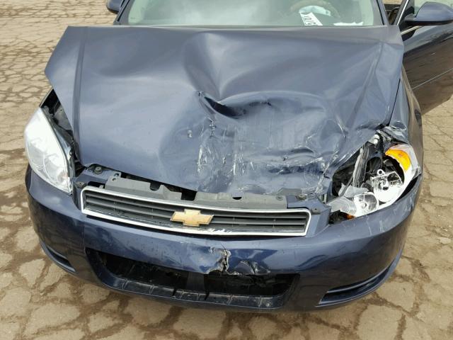 2G1WB58K779354016 - 2007 CHEVROLET IMPALA LS BLUE photo 7