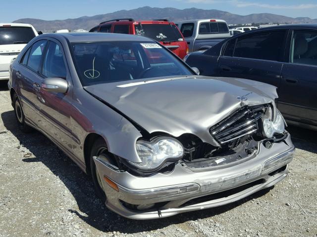 WDBRF40J35F622097 - 2005 MERCEDES-BENZ C 230K SPO TAN photo 1