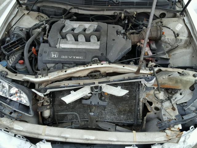 1HGCG165X2A043065 - 2002 HONDA ACCORD EX WHITE photo 7